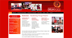 Desktop Screenshot of drumvoice.co.uk